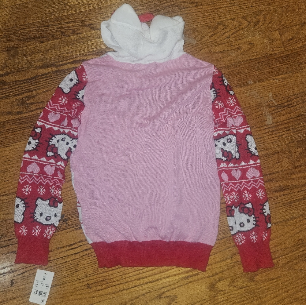 Hello Kitty Pink and Red Christmas Sweater